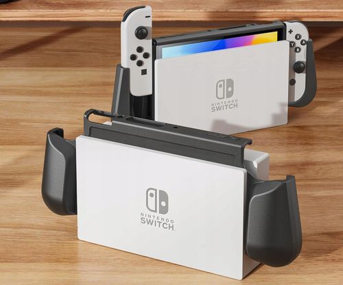 Etui dokujące PZOZ do Nintendo Switch OLED Split Type Protective Case na Arena.pl