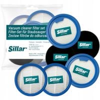 2x Filtr wstępny + 2x gąbka + 2x Hepa Sillar do Aeg Electrolux Ultimate 700