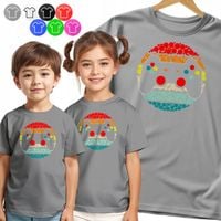 KOSZULKA DZIECIĘCA TSHIRT - DZIEŃ KROPKI DLA MAŁEGO GRACZA KROPKA - 158 XL