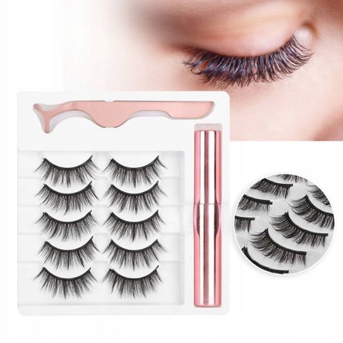 MAGNETYCZNE RZĘSY PIĘKNE NIEINWAZYJNE ŁATWY MONT na Arena.pl