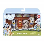 Blue. Zestaw 4 figurek. Szkolna paczka