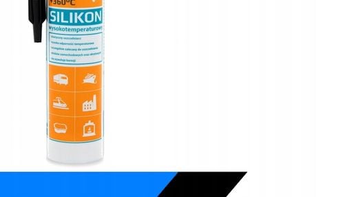 SILIKON WYSOKOTEMPERATUROWY PULSAR CZERWONY +360°C 300 ml na Arena.pl