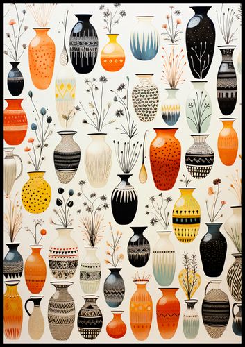 Plakat 70x100cm Symfonia Wazonów na Arena.pl