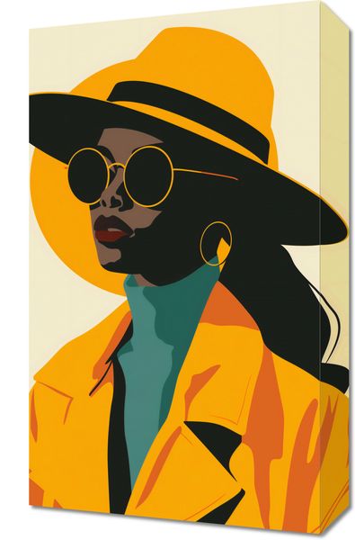 Obraz 30x50cm Żółta Stylowość zdjęcie 1