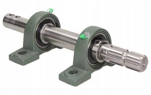 Zestaw bazowy łuparki świdrowej do ciągnika WOM - wałek z łożyskami ZW2U na Arena.pl