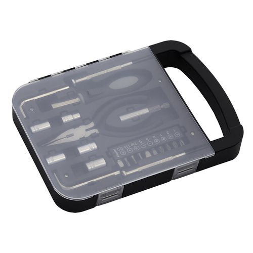 Zestaw narzędzi Hefty, czarny na Arena.pl