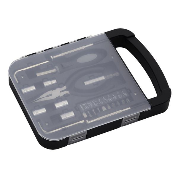 Zestaw narzędzi Hefty, czarny zdjęcie 2