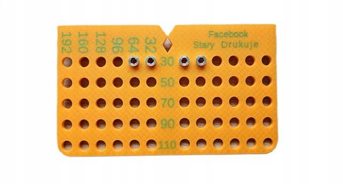 Przymiar do wiercenia otworów pod uchwyty meblowe | Regulowany na Arena.pl