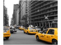 60X50CM TAKSÓWKI CJ ISHERWOOD OBRAZ ŚCIAN DREWNIANE