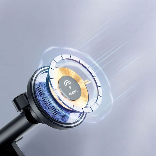 Uchwyt magnetyczny na kokpit z ładowarką indukcyjną MagSafe 15W czarna na Arena.pl