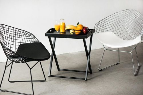 Krzesło HarryArm biała poduszka na Arena.pl