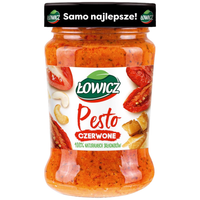 Łowicz Pesto czerwone z suszonymi pomidorowami 180 g