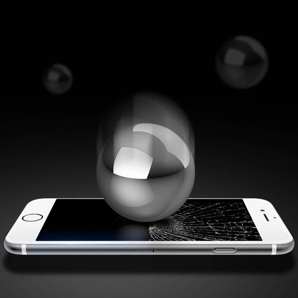 Hartowane Szkło 5D Iphone 6+ Białe zdjęcie 6