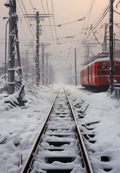 Plakat 68x98cm Podróż po Torach zdjęcie 1