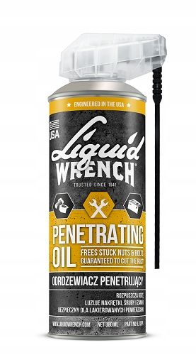 ODRDZEWIACZ DO ŚRUB SPRAY LIQUID WRENCH L1 PENETRUJĄCY SILNY 380 ml na Arena.pl