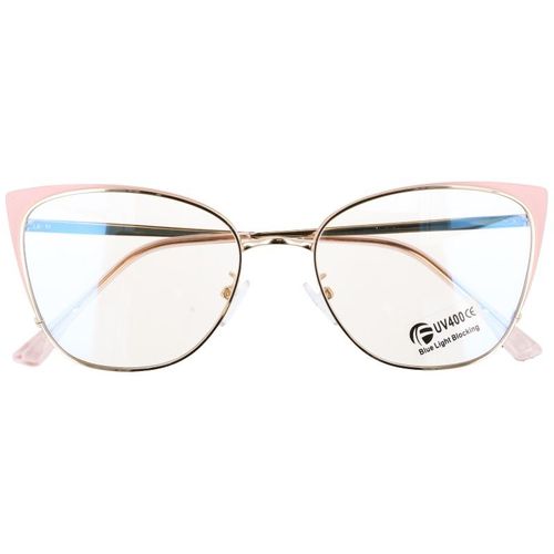 OKULARY ZERÓWKI Z FILTREM BLUE LIGHT DO KOMPUTERA OCHRONNE DAMSKIE KOCIE + na Arena.pl