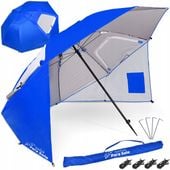Parasol plażowy Jokomisiada SP0784 GR 240 cm niebieski