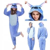 STITCH PIŻAMA JEDNOCZĘŚCIOWA KIGURUMI ONESIE KOMBINEZON STICZ STICH