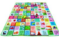 MATA PIANKOWA EDUKACYJNA alfabet 200x180cm DUŻA