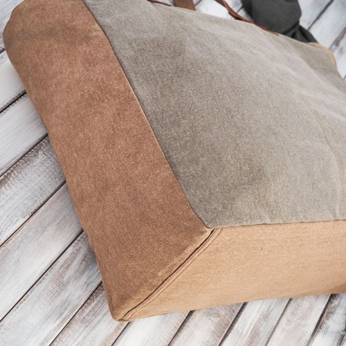 pojemna torebka damska na ramię z nadrukiem paolo peruzzi e-13-mc na Arena.pl