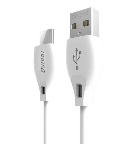 Dudao przewód kabel USB Typ C 2.1A 1m biały (L4T 1m white) na Arena.pl