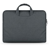 Etui Tech-Protect Nylonowe na Laptopa 15-16" Ochronne Ciemnoszare