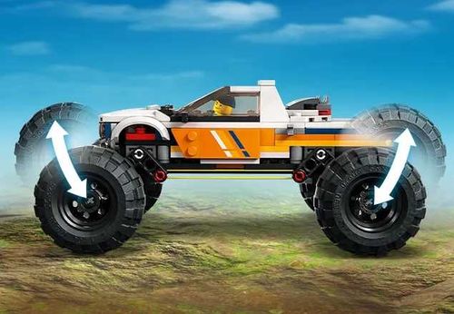 60387 - lego city - przygody samochodem terenowym z napędem 4x4 na Arena.pl