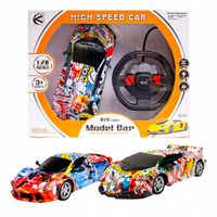 Samochód zdalnie sterowany graffiti, światło R/C