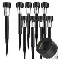 Lampa solarna LED ogrodowa lampka wbijana słupek