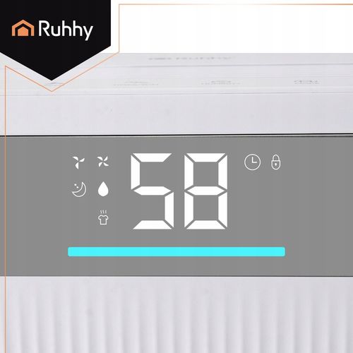 Osuszacz Powietrza 20L/24h Ruhhy WiFi Higrostat Timer Zbiornik 4,3l na Arena.pl