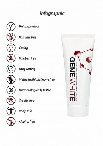 lighten cream - gene white - 100 ml na Arena.pl