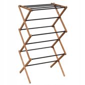 Suszarka Na Pranie Ubrań Stojąca Pionowa Drewniana