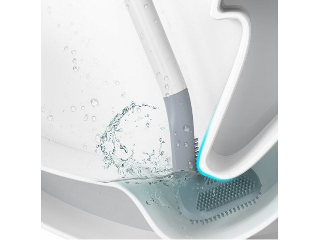 Silikonowa szczotka toaletowa do toalety wc haczyk zdjęcie 4