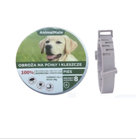 OBROŻA DLA PSA NA PCHŁY KLESZCZE 8 MIESIĘCY OCHRONY 63 CM UNIWERSALNA