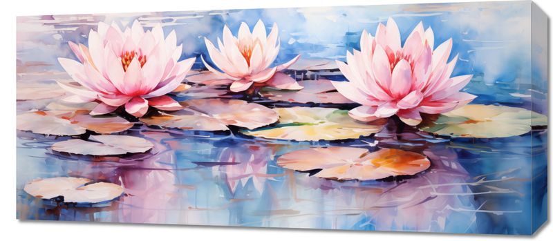Obraz 90x40cm Spokojne Odbicia zdjęcie 1