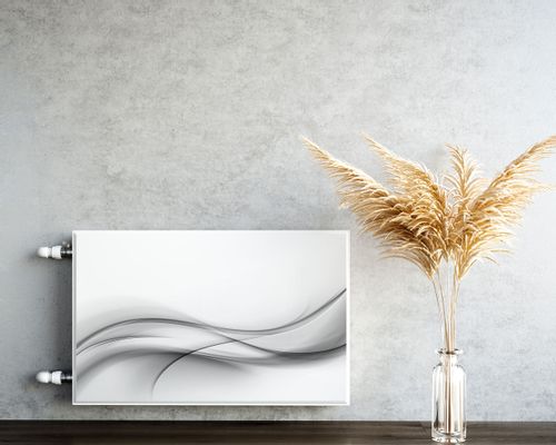 MASKOWNICA Magnetyczna Na Kaloryfer Abstrakcyjna Linia Fala 110cm x 60cm na Arena.pl