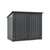 Metalowa obudowa zabudowa kosze 2x240L koszy kosza śmieci osłona śmietnika