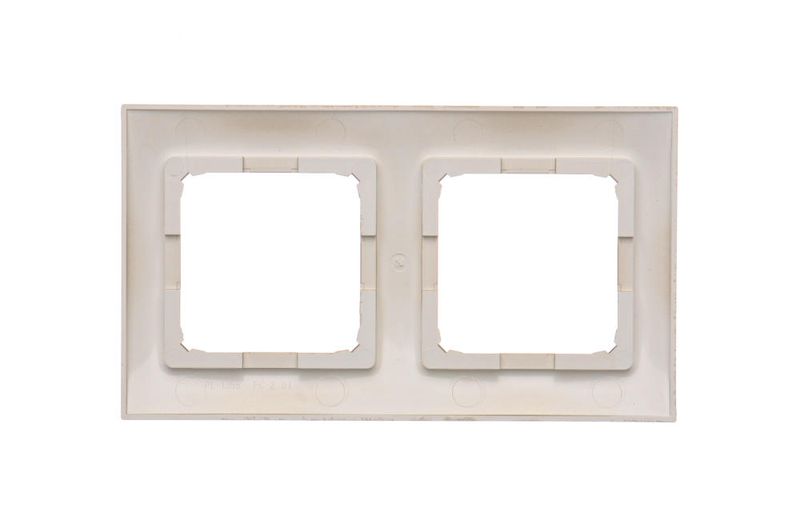 Simon54 Ramka na 2-moduły DR2/44 złoty zdjęcie 3