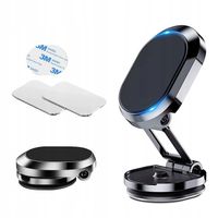UCHWYT NA TELEFON DO SAMOCHODU BARDZO MOCNY MAGNES SKŁADANY DO AUTA DESKI