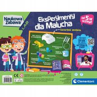 EKSPERYMENTY DLA MALUCHA ZABAWA W LABORATORIUM NAUKA DLA DZIECI EKSPERYMENT
