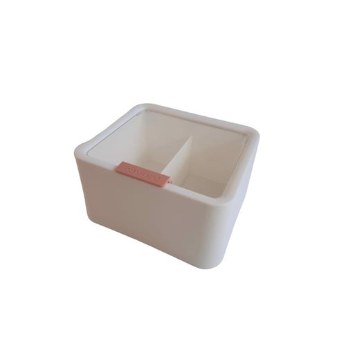 Pojemnik Na Waciki Płatki Kosmetyczne Biały na Arena.pl