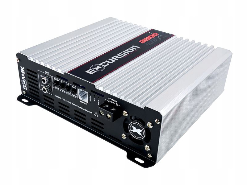 Wzmacniacz samochodowy monoblok Excursion 3500W zdjęcie 2