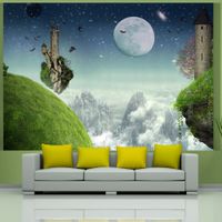Fototapeta - Lot nad górami 150x105