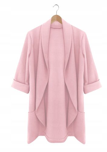 Marynarka damska żakiet NARZUTKA elegancka model MIA damska BEŻOWY na Arena.pl