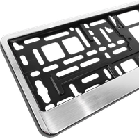 Ramka Tablicy Rejestracyjnej Szczotkowane Aluminium Ramki Pod Tablice
