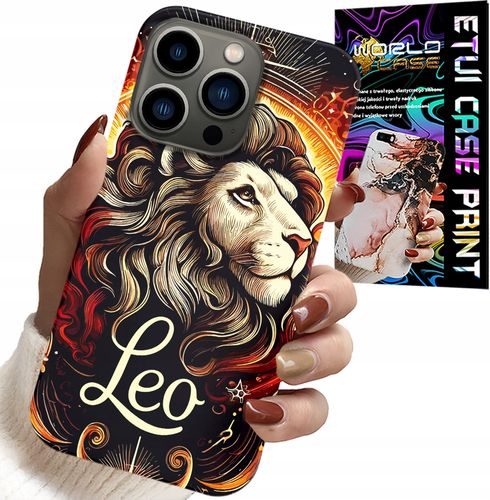 ETUI DO IPHONE 15 PRO MAX - LEW, ZNAK ZODIAKU ASTRONOMIA, CASE + SZKŁO na Arena.pl
