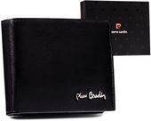 klasyczny, elegancki portfel męski ze skóry naturalnej — pierre cardin