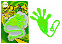 Lepka Rączka Łapka Elastyczna Glut Slime Zielona