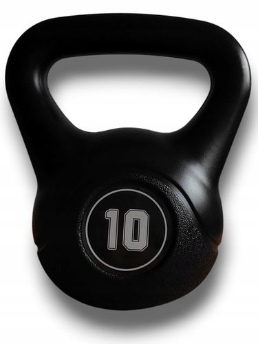 KETTLEBELL 10 KG HANTLA ODWAŻNIK CIĘŻAR DO ĆWICZEŃ SPORTVIDA na Arena.pl