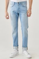 LEE DAREN ZIP FLY MĘSKIE SPODNIE JEANSOWE BLEACHED CODY L707NLUH W38 L30